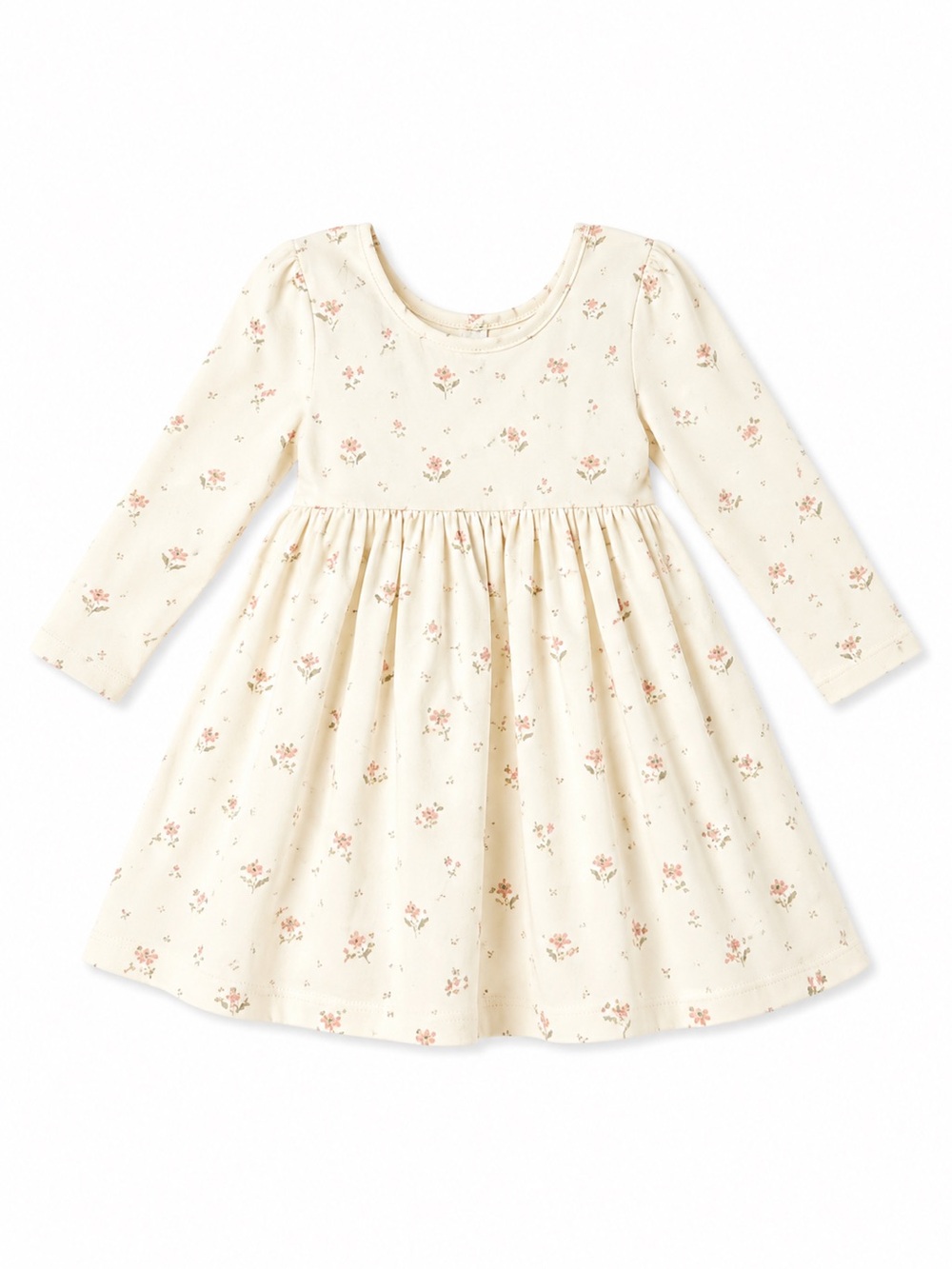 Jamie Kay Cream Dress with Pink Floral Print